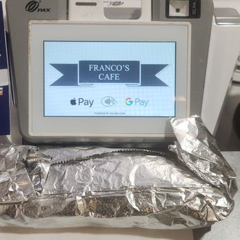 Franco's Cafe - Chorizo breakfast burrito - Cafes Near Me - Rancho Cordova, California Franco's Cafe - Chorizo breakfast burrito - Cafes Near Me - Rancho Cordova, California