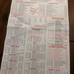 Number 1 Chinese Restaurant - Updated prices oct 2026