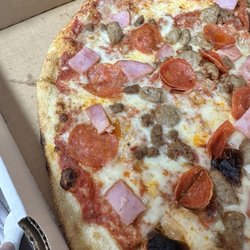 Pizza by the Sea at WaterColor Crossings - Their meat lovers