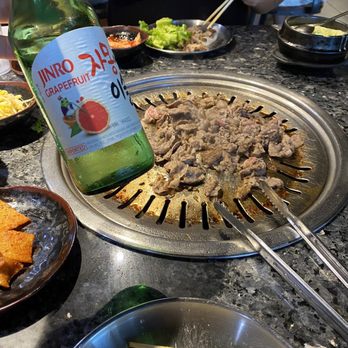 Seoul BBQ - Soju, cooked meat, good times. What more can you ask for? It's a really cool place medium sized. Very good and quick service. - Korean Near Me - Diamond Bar, California Seoul BBQ - Soju, cooked meat, good times. What more can you ask for? It's a really cool place medium sized. Very good and quick service. - Korean Near Me - Diamond Bar, California