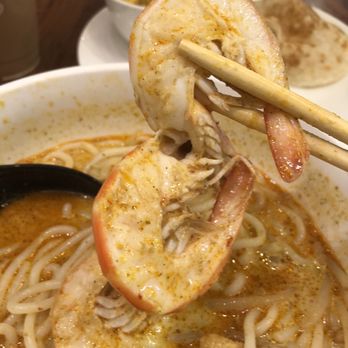 Ipoh Kopitiam - Is nice that they cut the shrimp open but the shrimp isn't fresh. Fresh shrimps meat doesn't stick to the shrimp, it should come off easily - Malaysian Near Me - Alhambra, California Ipoh Kopitiam - Is nice that they cut the shrimp open but the shrimp isn't fresh. Fresh shrimps meat doesn't stick to the shrimp, it should come off easily - Malaysian Near Me - Alhambra, California