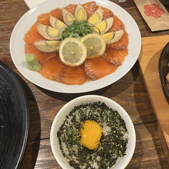 Misoolkwan OC - Soy Sauce Marinated Salmon - Korean Near Me - Buena Park, California