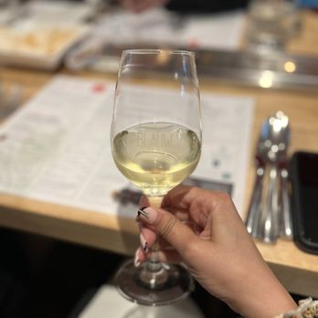 Blauw - Glass of L'Autantique Chardonnay Languedoc (~€30/bottle) - Indonesian Near Me - Amsterdam, New Hampshire