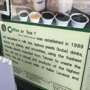 Coffee or Tea? - The story of Coffee or Tea - Bubble Tea Near Me - Aiea, Hawaii Coffee or Tea? - The story of Coffee or Tea - Bubble Tea Near Me - Aiea, Hawaii