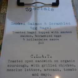 Mrs P's - Cute Menu
