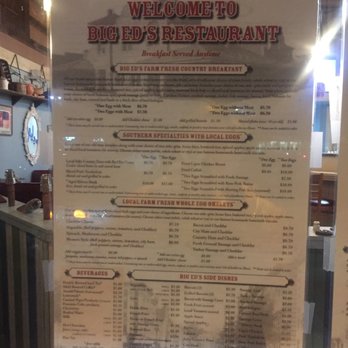 Big Ed's Garner - Menu - Breakfast & Brunch Near Me - Garner, North Carolina Big Ed's Garner - Menu - Breakfast & Brunch Near Me - Garner, North Carolina