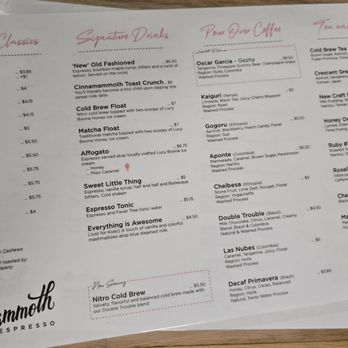 Mammoth Espresso - Coffee & Tea Near Me - New Orleans, Louisiana Mammoth Espresso - Coffee & Tea Near Me - New Orleans, Louisiana