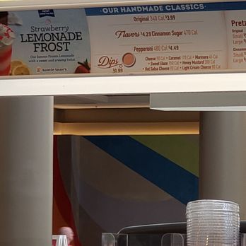 Auntie Anne's Pretzel - the menu - Pretzels Near Me - Buffalo, New York