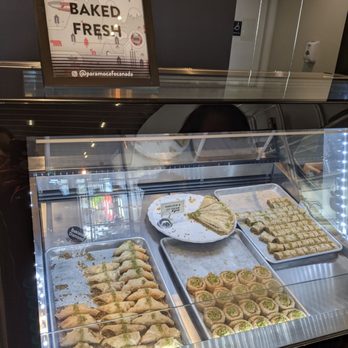 Paramo Cafe - a display of sandwiches and pastries - Cafes Near Me - Edmonton, Alberta