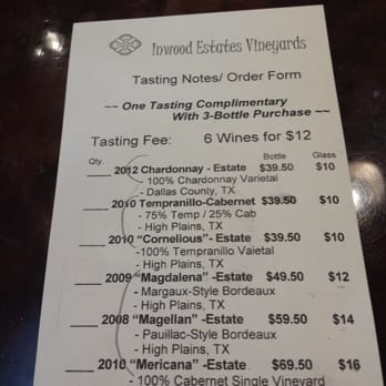 Inwood Estates Vineyards - Wineries Near Me - Fredericksburg, Texas