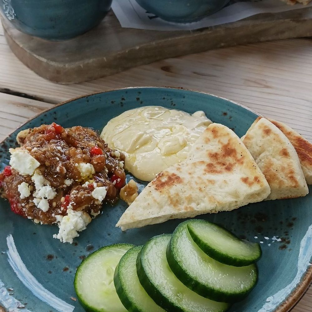 Vasili's Kitchen - Fresh thick pita and hummus was so good! - Mediterranean Near Me - Gaithersburg, Maryland Vasili's Kitchen - Fresh thick pita and hummus was so good! - Mediterranean Near Me - Gaithersburg, Maryland