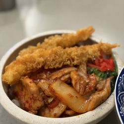Yakiniku Bowl + 1pc Tempura