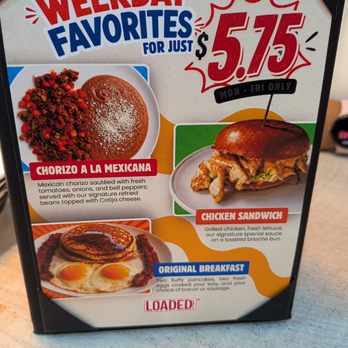 Loaded Cafe - Such a great deal! - Breakfast & Brunch Near Me - Norwalk, California
