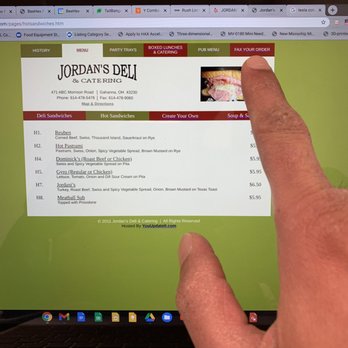 Jordan's Deli - You can fax your order! That is super cool in 2021! - Delis Near Me - Gahanna, Ohio Jordan's Deli - You can fax your order! That is super cool in 2021! - Delis Near Me - Gahanna, Ohio