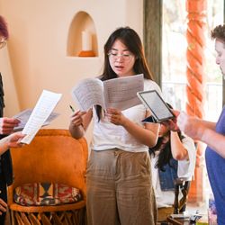 Robert Lee - A Cappella Hub - A rehearsal during an A Cappella Retreat