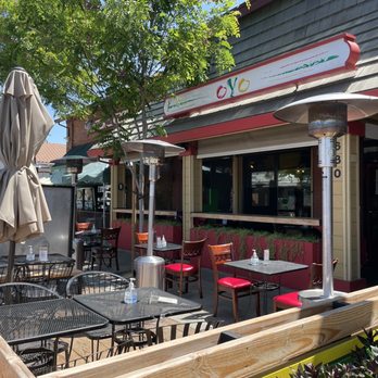 Oyo - Some of Oyo's outside seating - Latin American Near Me - Pleasanton, California