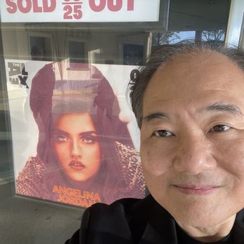 Alex Theatre - Love that they post the artists photos around the ticket booth - Performing Arts Near Me - Glendale, California