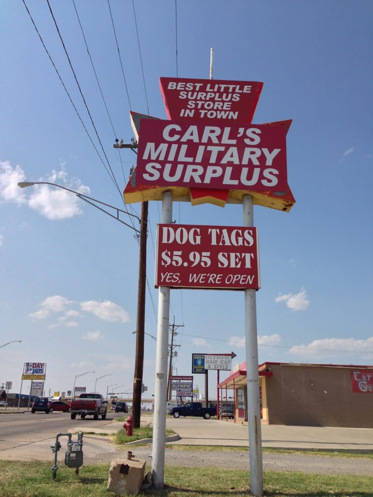 CARL’S MILITARY SURPLUS Updated October 2024 2615 NW Sheridan Rd