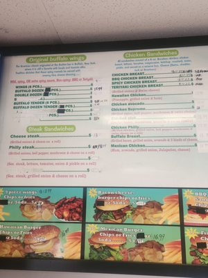 Menu photo 4 Original Buffalo Wings Restaurant Novato, CA Menu photo 4 Original Buffalo Wings Restaurant Novato, CA