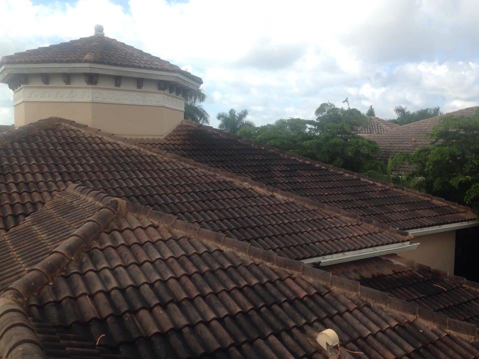 Slide of Fiddler Roof Cleaning