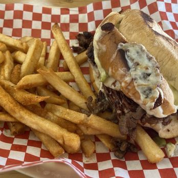 Taqueria El Diablo - Torta de Asada comes with fries - Mexican Near Me - Monrovia, California