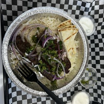 Taste Mediterranean Grill - Beef Kafka plate - Mediterranean Near Me - Las Vegas, Nevada