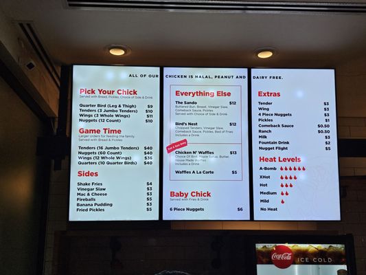 Menu photo 1 Ricky's Hot Chicken Plano, TX