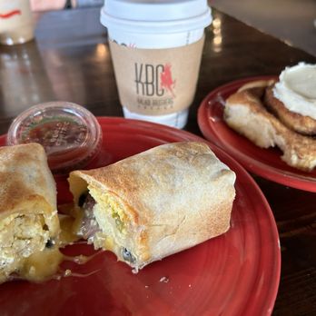 Kaladi Brothers Cafe - Breakfast burrito and cinnamon roll - Coffee & Tea Near Me - Anchorage, Alaska Kaladi Brothers Cafe - Breakfast burrito and cinnamon roll - Coffee & Tea Near Me - Anchorage, Alaska
