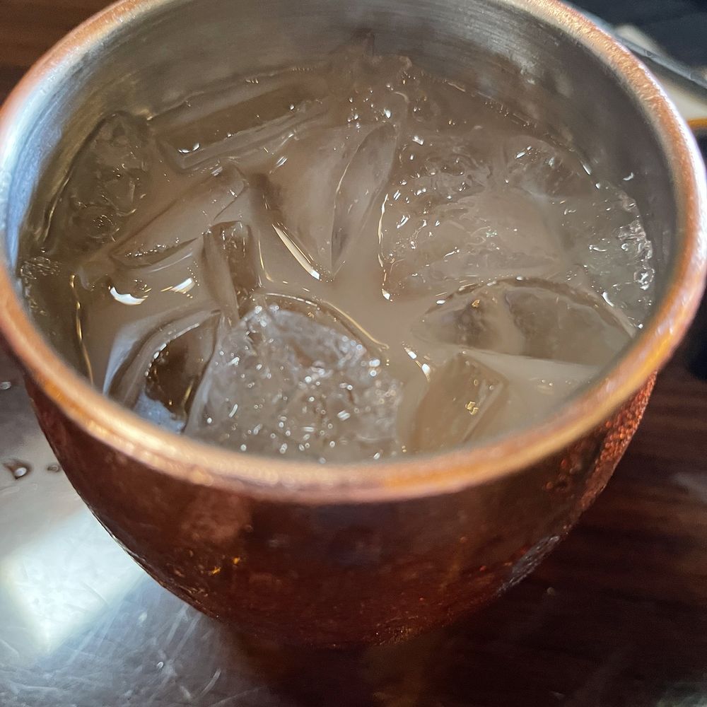 Fable and Fire - Peach mule - Salad Near Me - Rockwall, Texas