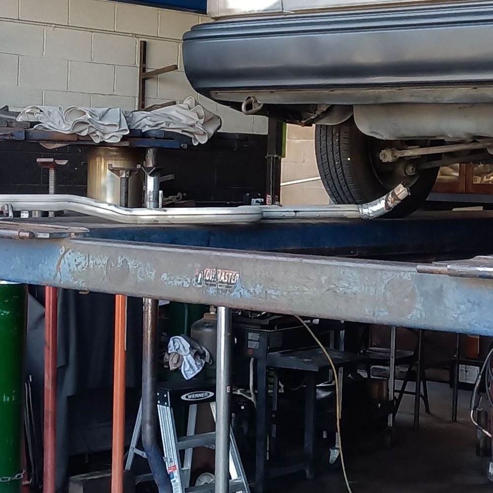 Hex Mufflers - Goodbye rusty old pipe! Cleanly sliced off with the blowtorch. - Auto Parts & Supplies Near Me - Gardena, California