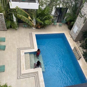 Elements Hotel - Pool view from room - Hotels Near Me - Tulum, ROO