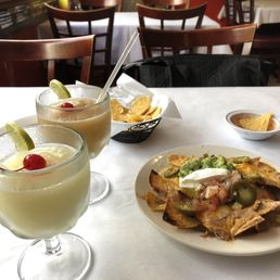 Santa Fe Nachos and Large Frozen Margaritas Santa Fe Nachos and Large Frozen Margaritas