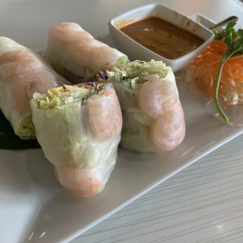 Noodle Wave - Vietnamese Shrimp Summer Roll (2) - Thai Near Me - Frisco, Texas Noodle Wave - Vietnamese Shrimp Summer Roll (2) - Thai Near Me - Frisco, Texas