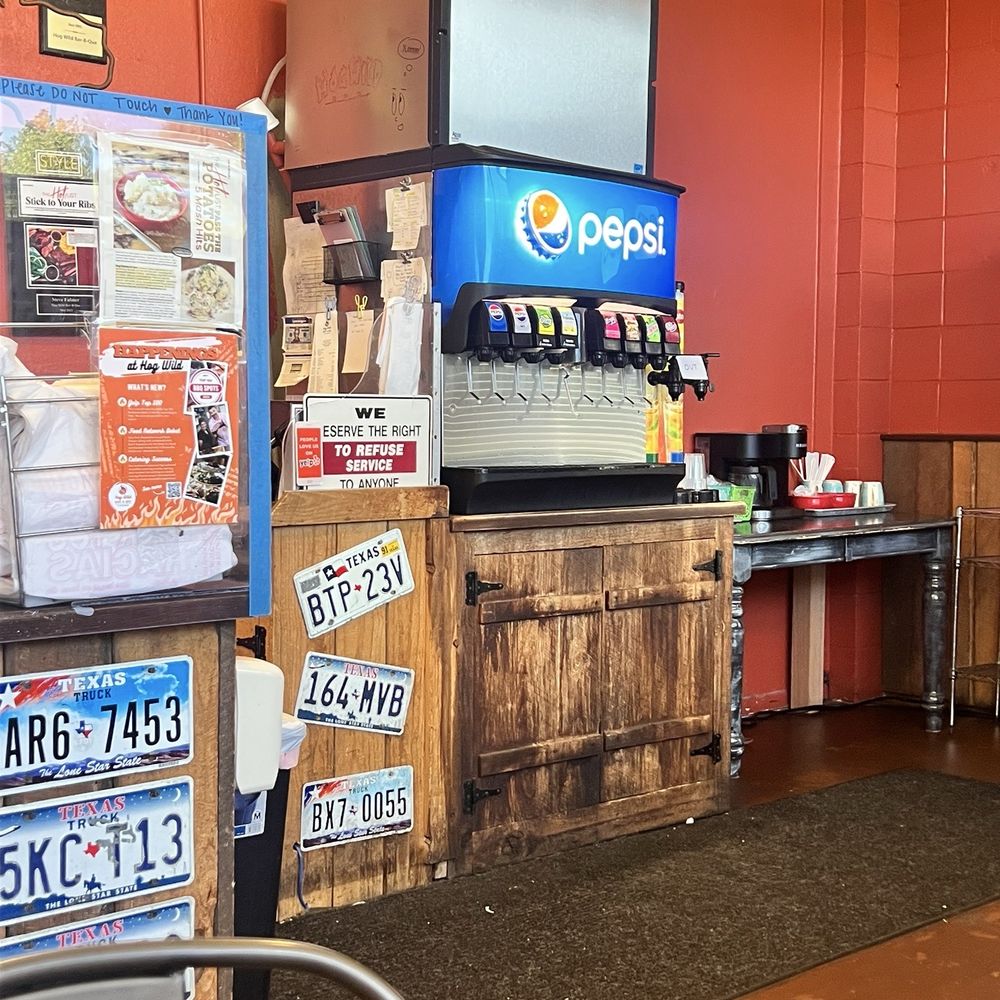 Hog Wild Bar-B-Que - Drink station inside - Barbeque Near Me - Placerville, California Hog Wild Bar-B-Que - Drink station inside - Barbeque Near Me - Placerville, California
