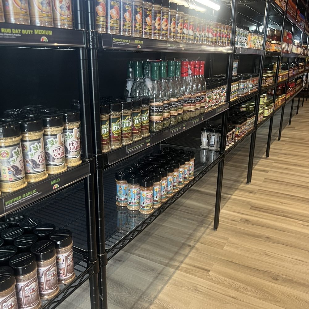Pepper Palace - A picture of some of the ribs and spices. - Herbs & Spices Near Me - Pigeon Forge, Tennessee Pepper Palace - A picture of some of the ribs and spices. - Herbs & Spices Near Me - Pigeon Forge, Tennessee