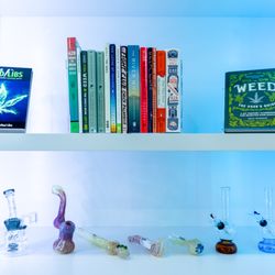 Tetra Cannabis - Troutdale - See books on cannabis, hiking, the outdoors, and novels from Oregon writers.