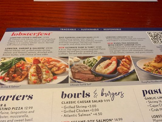 Menu photo 4 Red Lobster Alton, IL