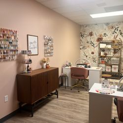 Canvas Salon and Day Spa - The nail room at Canvas Salon and Day Spa.