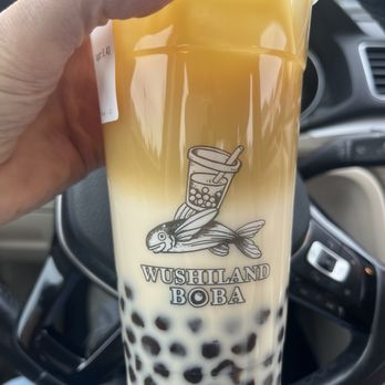 Wushiland Boba - Green Tea Oat Latte with boba - Bubble Tea Near Me - San Diego, California Wushiland Boba - Green Tea Oat Latte with boba - Bubble Tea Near Me - San Diego, California