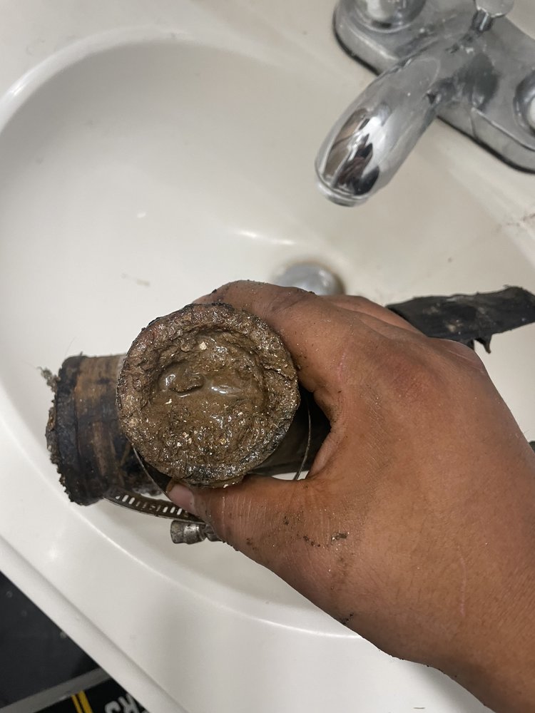 Slide of Down the Line Sewer Drains and Piping