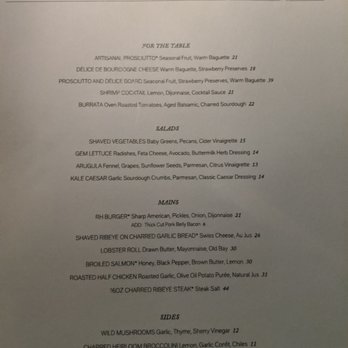 RH Rooftop Restaurant at RH Columbus - Food menu - Breakfast & Brunch Near Me - Columbus, Ohio RH Rooftop Restaurant at RH Columbus - Food menu - Breakfast & Brunch Near Me - Columbus, Ohio