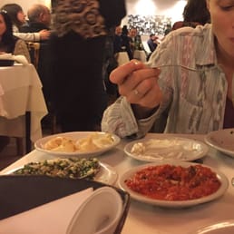 Some small plates for dipping. Really affordable, and the best way to do dinner here in my opinion. A bunch of little things to share.