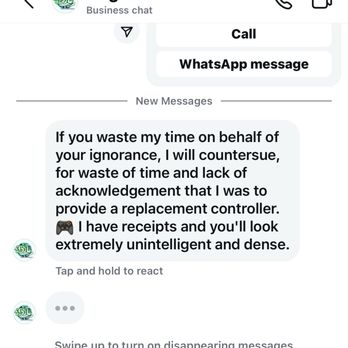 SBL Games - Him refusing to correct his mistake - Electronics Repair Near Me - Rialto, California