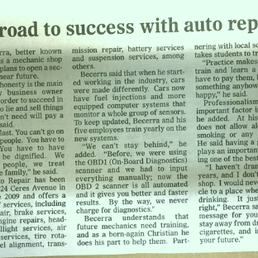 Article from news paper Article from news paper