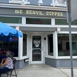 We Serve. Coffee - Exterior