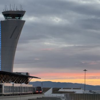 Golden Gate Lounge - Tower at sunrise - Airport Lounges Near Me - San Francisco, California Golden Gate Lounge - Tower at sunrise - Airport Lounges Near Me - San Francisco, California