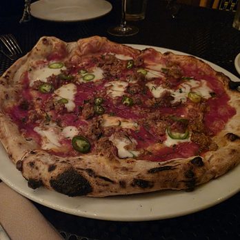 Vesta - sausage and honey pizza - Pizza Near Me - Redwood City, California
