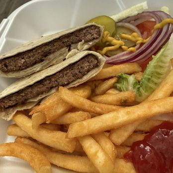 Los Cuates - Tortilla Burger & Fries - New Mexican Cuisine Near Me - Albuquerque, New Mexico