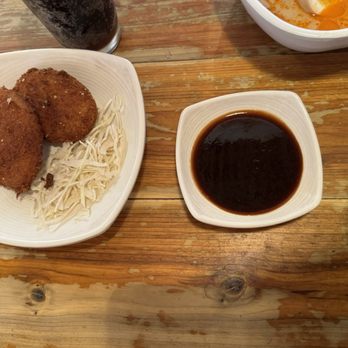 Hanabi Ramen - Korokke! Get it! Fried mashed potatoes! - Ramen Near Me - Carrollton, Texas Hanabi Ramen - Korokke! Get it! Fried mashed potatoes! - Ramen Near Me - Carrollton, Texas
