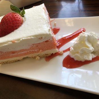 MCS Grill - Guava strawberry chiffon square - Vegetarian Near Me - Hanapepe, Hawaii